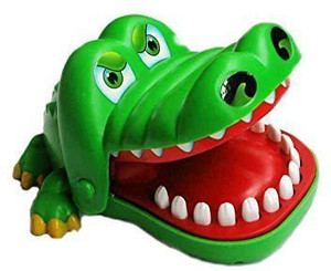 Emotionlin Crocodile Tooth Bite Finger Classic Game Toys - 15 inch