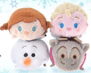 Disney Frozen Tsum Tsum Set Of 4 Frozen Mini 35