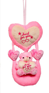 Dream Deals Heart Hanging Teddy - 40 cm
