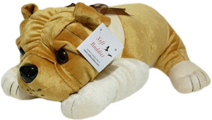 Soft Buddies Lying Bull Dog 2 - 8 inch