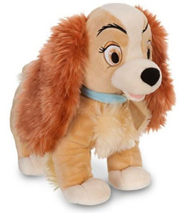 Disney Lady And The Tramp Lady Plush 14'' L