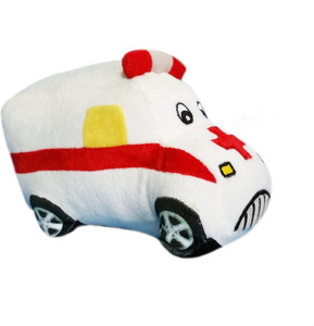 Soft Buddies Plush Toy Ambulance - 4 inch