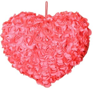 Dayzee Pink Rose Heart  - 40 cm