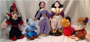 Disney Aladdin Six Piece Bean Bag Set