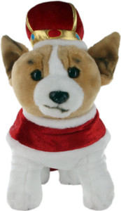 Hamleys Royal Corgi Soft Toy - 11.8 inch