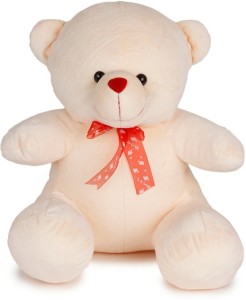 Lata White Super Soft Cute Teddy  - 25 cm