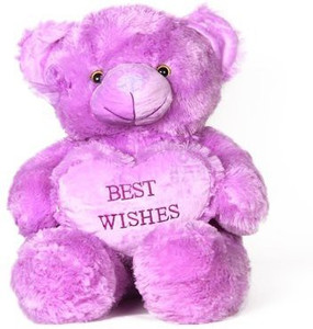 V GOLLY JOLLY NX Soft Teddy Heart Wid Wishes - 60 cm