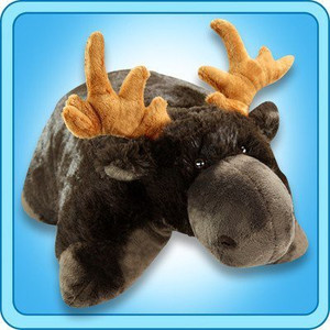 Pillow Pets My Chocolate Moose - Large (Brown) - 24 inch