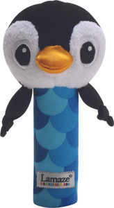 Lamaze Contrast Bend & Squeak Penguin Toy