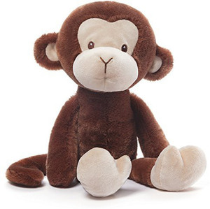 Gund Baby Nicky Noodle Monkey Stuffed Animal - 25 inch