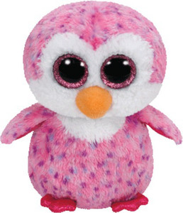 Jungly World Glider-Pink Penguin Reg - 6 inch
