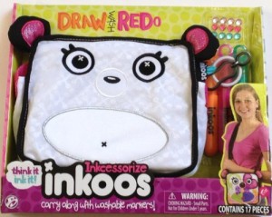 Inkoos Inkcessorize Carry Along With Washable Markers Accessory