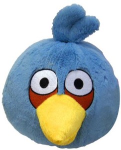 Angry Birds Plush 12Inch Blue Bird With Sound