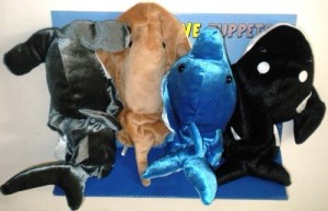 Dream International Sealife Glove Puppets (Set Of 4)