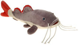 Fiesta Toys Red Tail Catfish Plush Fish 20