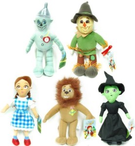 The Wizard of Oz Wizard Of Oz 15 Plush Set Of 5