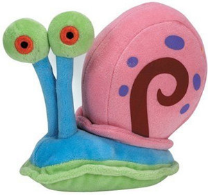 Ty Beanie Ba Gary The Snailspongebob Squarepants