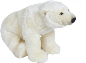 Cuddles Polar Bear Sitting - 30 cm