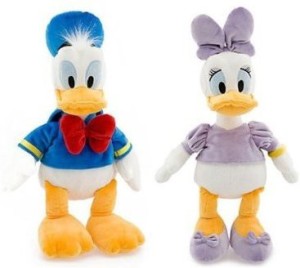 Disney Classic Donald Duck & Daisy Duck  - 9 inch