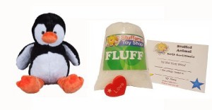 Stuffems Toy Shop Make Your Own Animal Mini 8 Inch Tux The Penguin Kit No