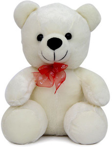Gifts By Meeta White Teddy Soft Toy For Children - 9 Inch