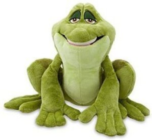 Disney The Princess and the Frog Prince Naveen as Frog Plush Toy  - 12 inch