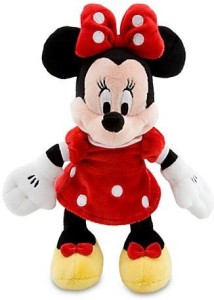 Disney Minnie Mouse Plush Red Mini Bean Bag 9 1/4''