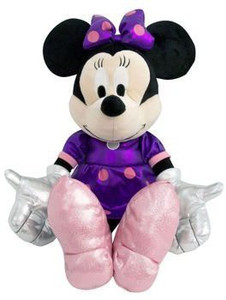 Disney Minnie Mouse Pillow Time Pals Jumbo Stuffed Plush - 24 inch