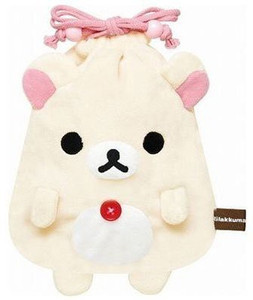 San-X Korilakkuma Plush Drawstring Pouch 8