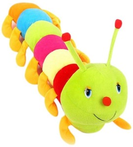 PeepalComm Cute Colorful Caterpillar  - 55 cm