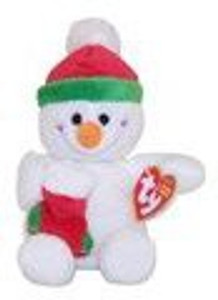TY Beanie Babies Stockings Snowman