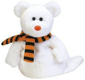 Ty Beanie Ba Quivers The Ghost Bear