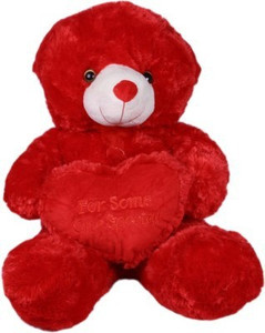 Cuddles Heart teddy Red - 110 cm