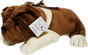Soft Buddies Lying Bull Dog XL - 8 inch