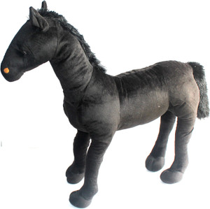 Cuddles Black Horse - 50 cm