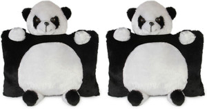 Deals India Deals India Panda Pillow (40 cm) (set of 2) - 40 cm