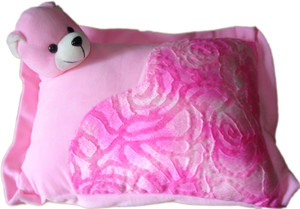 MGPLifestyle Stuffed Soft Plush Teddy Cushion - Pink - 6 cm