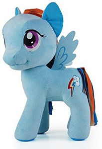 MY LITTLE PONY 20 Rainbow Dash Plush Toy Blue Multi 20 inch 20 Rainbow Dash Plush Toy Blue Multi Buy Rainbow Dash toys in India. shop for MY LITTLE PONY products