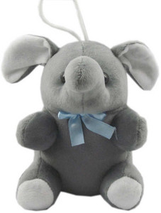 Advance Hotline Stuffed elephant toy with hanging string - 10 cm