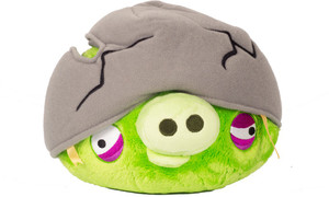 Angry birds helmet pig plush online