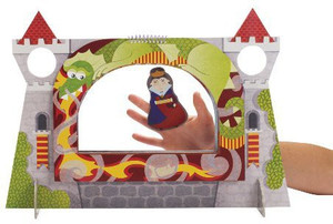 Manhattan Toy Royal Court Castle Finger Puppet Theater Plush