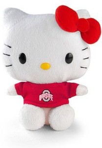 Plushland Inc Ohio State Hello Kitty 6
