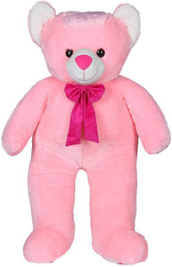 Gleam star Teddy, 3 Feet Soft Toy (Pink) - 75 cm