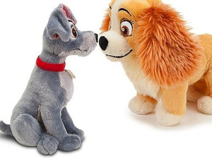 Lady and the Tramp Tramp Plush 13'' H