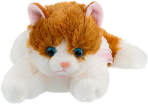 ShopinBag Small Lying Cat Cute Soft & Plush toy as Special Gift - 30 cm
