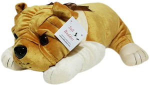 Soft Buddies Lying Bull Dog L - LightB - 15 inch