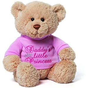 Gund 4048274 Daddy'S Little Princess Tshirt Teddy Bear Animal