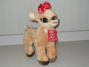 Dan Dee 2013 Rudolph the Red Nosed Reindeer Xmas Clarice Singing & Light Up Plush Doll 15