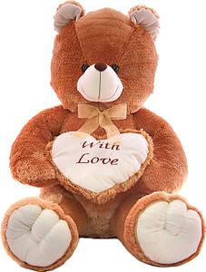 Natkhat Heart Teddy - 100 cm
