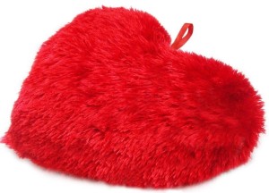 StyBuzz Heart Stuffed Pillow Cushion 24 Inch  - 24 inch